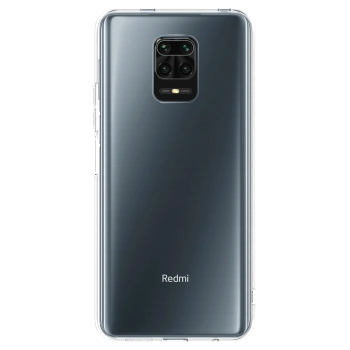 Picasee silikonowe przeźroczyste etui na Xiaomi Redmi Note 9S - Własny projekt ze zdjęcia