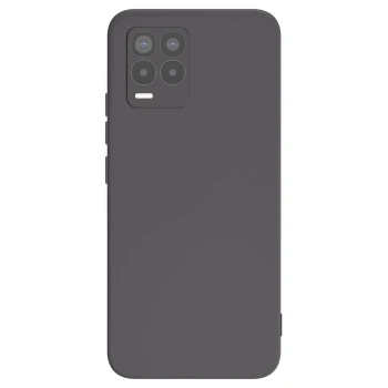 Picasee silikonowe czarne etui na Realme 8 4G - Własny projekt ze zdjęcia