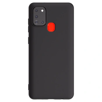 Picasee silikonowe czarne etui na Samsung Galaxy A21s - Własny projekt ze zdjęcia