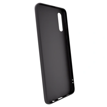 Picasee silikonowe czarne etui na Samsung Galaxy A70 A705F - Rich Energy