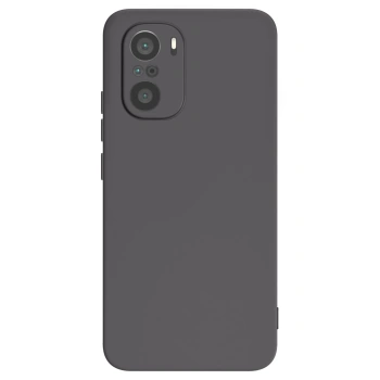 Picasee silikonowe czarne etui na Xiaomi Poco F3 - Własny projekt ze zdjęcia