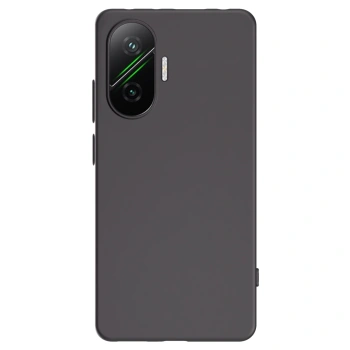 Picasee silikonowe czarne etui na Xiaomi Poco F7 Pro 5G - Własny projekt ze zdjęcia