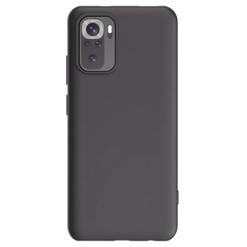 Picasee silikonowe czarne etui na Xiaomi Redmi Note 10 - Własny projekt ze zdjęcia