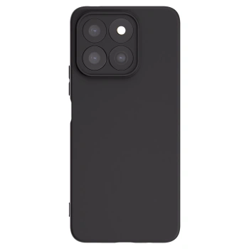 Picasee silikonowe czarne etui na Honor X8c - Własny projekt ze zdjęcia