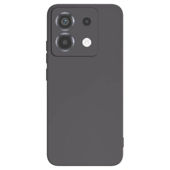 Picasee silikonowe czarne etui na Xiaomi Poco X6 - Własny projekt ze zdjęcia