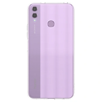 Picasee silikonowe przeźroczyste etui na Honor 8X - Własny projekt ze zdjęcia
