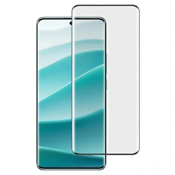 Szkło hartowane 3D z ramką do Xiaomi Poco X8 Pro - czarne