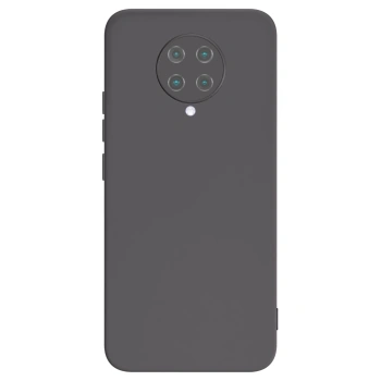 Picasee silikonowe czarne etui na Xiaomi Poco F2 Pro - Własny projekt ze zdjęcia