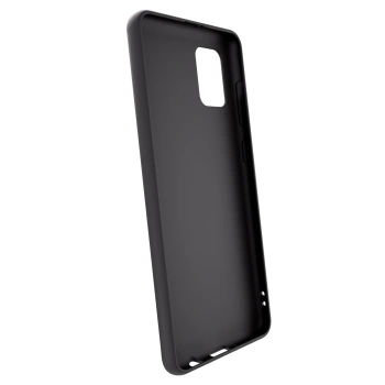 Picasee silikonowe czarne etui na Samsung Galaxy A31 A315F - Astronaut