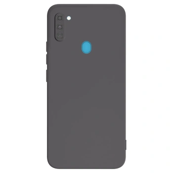 Picasee silikonowe czarne etui na Samsung Galaxy M11 - Własny projekt ze zdjęcia