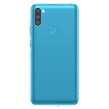 Picasee silikonowe przeźroczyste etui na Samsung Galaxy M11 - Własny projekt ze zdjęcia