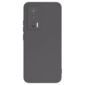 Picasee silikonowe czarne etui na Xiaomi Poco F5 Pro 5G - Własny projekt ze zdjęcia