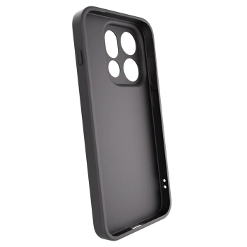 Picasee silikonowe czarne etui na OPPO Find X9 - Clear