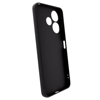 Picasee silikonowe czarne etui na Xiaomi Redmi 13 4G - SORRY