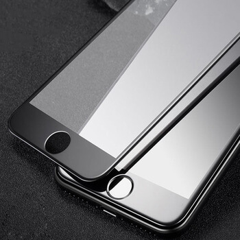 3x Picasee ochronne szkło hartowane 3D z ramką do Apple iPhone 7 - czarne – 2+1 gratis