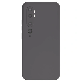 Picasee silikonowe czarne etui na Xiaomi Mi Note 10 (Pro) - Własny projekt ze zdjęcia