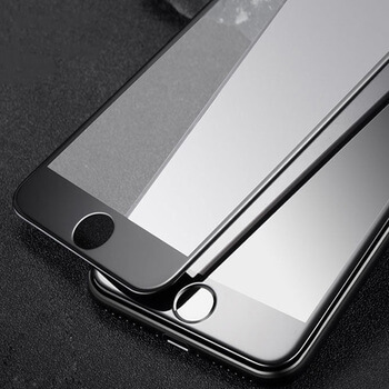 Picasee ochronne szkło hartowane 3D z ramką do Apple iPhone 8 - czarne