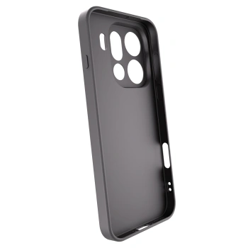 Picasee silikonowe czarne etui na OPPO Find X9 Pro - Dark Elegance