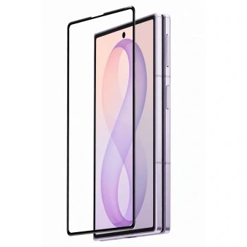 Szkło hartowane 3D z ramką do Samsung Galaxy Z Fold8 5G - czarne