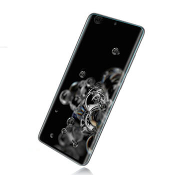 Picasee Zakrzywione szkło ochronne 3D UV do Samsung Galaxy S20+ G985F