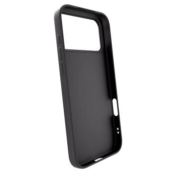 Picasee silikonowe czarne etui na Apple iPhone 18 Pro Max - Gride lemon