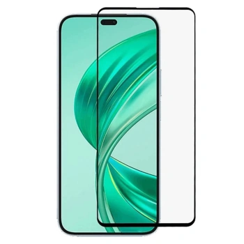 3x szkło hartowane 3D z ramką do Honor 600 Pro - czarne