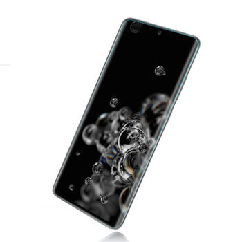 3x Picasee Zakrzywione szkło ochronne 3D UV do Samsung Galaxy S20 Ultra 5G G988F - 2+1 gratis