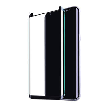 Zakrzywione szkło ochronne 3D do Samsung Galaxy S8 G950F - czarne