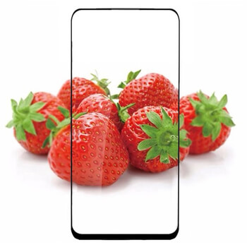 3x Picasee ochronne szkło hartowane 3D z ramką do Huawei P40 Lite E - czarne – 2+1 gratis