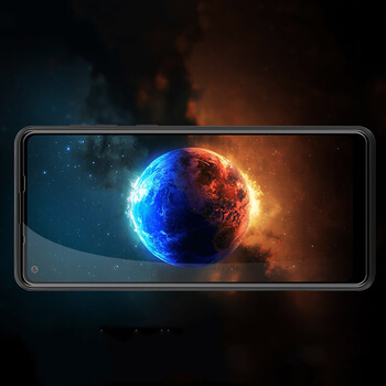 Picasee ochronne szkło hartowane 3D z ramką do Samsung Galaxy A21s - czarne