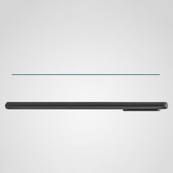 3x Picasee ochronne szkło hartowane 3D z ramką do Samsung Galaxy A21s - czarne – 2+1 gratis