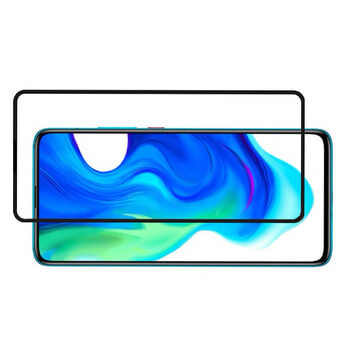 Picasee ochronne szkło hartowane 3D z ramką do Xiaomi Poco F2 Pro - czarne