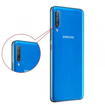 3x Picasee szkło ochronne na obiektyw aparatu do Samsung Galaxy A70 A705F 2+1 gratis
