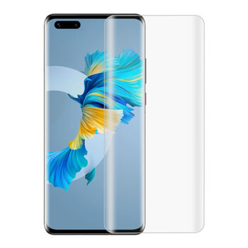 3x Zakrzywione szkło ochronne 3D UV do Huawei Mate 40 Pro - 2+1 gratis