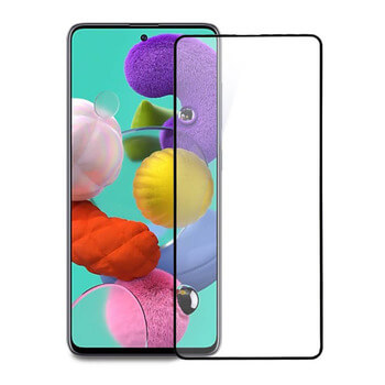 Szkło hartowane 3D z ramką do Samsung Galaxy M51 M515F - czarne