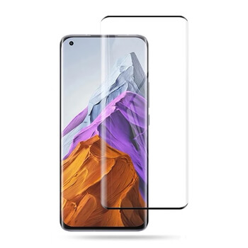 Picasee zakrzywione szkło ochronne 3D do Xiaomi Mi 11 - czarne