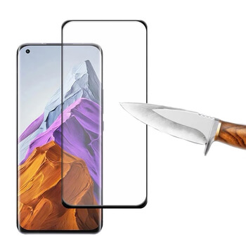 3x Picasee zakrzywione szkło ochronne 3D do Xiaomi Mi 11 - czarne 2+1 gratis