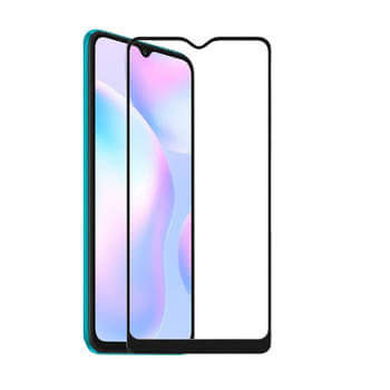 3x szkło hartowane 3D z ramką do Xiaomi Redmi 9AT - czarne