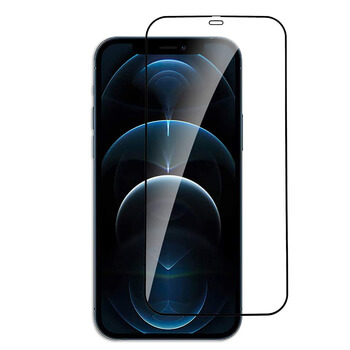 3x Picasee ochronne szkło hartowane 3D z ramką do Apple iPhone 13 - czarne – 2+1 gratis