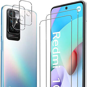 3x Picasee szkło ochronne na obiektyw aparatu do Xiaomi Redmi 10 2+1 gratis
