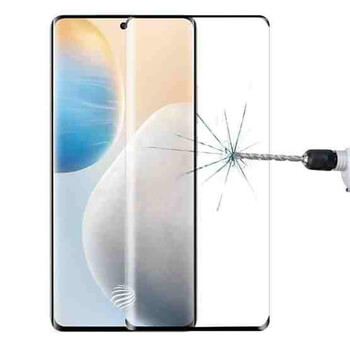 3x Picasee Zakrzywione szkło ochronne 3D UV do Vivo X60 Pro 5G - 2+1 gratis