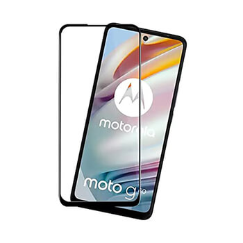 Picasee ochronne szkło hartowane 3D z ramką do Motorola Moto G60 - czarne