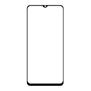 Picasee ochronne szkło hartowane 3D z ramką do OPPO A16 - czarne