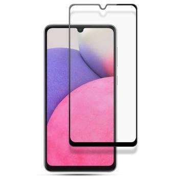 Picasee ochronne szkło hartowane 3D z ramką do Samsung Galaxy A33 5G A336 - czarne