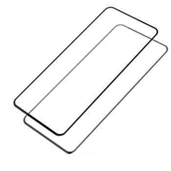Picasee ochronne szkło hartowane 3D z ramką do Samsung Galaxy M13 M135F - czarne