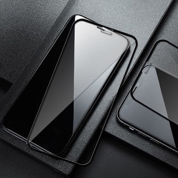 3x Picasee ochronne szkło hartowane 3D z ramką do Apple iPhone 14 Plus - czarne – 2+1 gratis