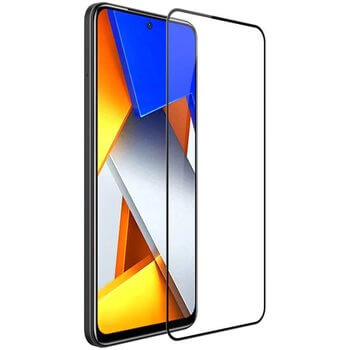 3x Picasee ochronne szkło hartowane 3D z ramką do Xiaomi Poco M4 Pro - czarne – 2+1 gratis
