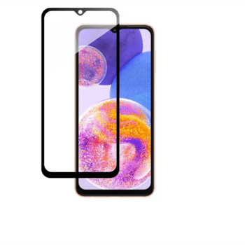 Szkło hartowane 3D z ramką do Samsung Galaxy A23 A235F 4G - czarne