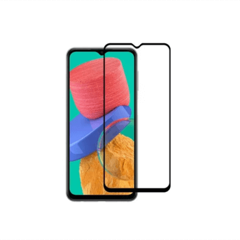 Picasee ochronne szkło hartowane 3D z ramką do Samsung Galaxy M23 5G - czarne