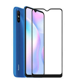 3x Picasee ochronne szkło hartowane 3D z ramką do Xiaomi Redmi A1 - czarne – 2+1 gratis